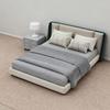 1/20 Scale Bedroom,Mini Doll Beds,Miniature Bed,Mini DIY Bedroom Furniture Bedding Miniature Queen Bed for Doll House Bedroo-m Furniture Accessories (Brown) view 4