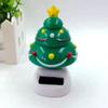 Christmas Solar Powered Dancing Toys,Car Shaking Head Dancer Doll,Novelty Solar Dancing Elk Santa Snowman Figures,Christmas Shaking Head Toy Gift for Car Dashboard Office Desk Windowsill Decor view 3