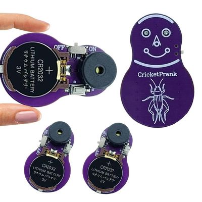 3Pcs Cricket Noise Maker Prank, Pranks for Adults Funny Gag Gifts, Hidden Noise Machine with Beeping Sounds, Prank Device Can Beeping for Several Months, Joke for Office Home School