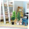 ToysCentral Basics 2pcs Scale High Simulation Plastic Mini Garden Decoration for DIY Microlandscape Craft Cute Desktop Ornament view 3