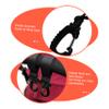 ULDIGI 4pcs Heavy-Duty Rotatable Stroller Hooks with Strong Hook and Loop Design Multipurpose Stroller Hangers for Bags Keys Pouches Practical Accessories for Parents view 2