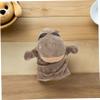 COOLHIYA Movable Mouth Plush Hand Puppet Hippo Soft Cartoon Animal for Storytelling Theater Preschool Halloween Birthday Interactive Glove Design for Adults view 4