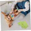 FELTECHELECTR 4PCS Cotton Basic Tee Shirts for Stuffed Bear Dolls Soft Comfortable Plush Animal Clothes for Home School Travel Cute DIY Bear Clothes for Dolls view 2