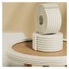 Edge Protectors, Cuttable W-Shaped Edge Protectors, Self-Adhesive Anti-Collision Child Bumper Strip for Glass Table Furniture Fireplace(White,2m/6.56ft) view 1