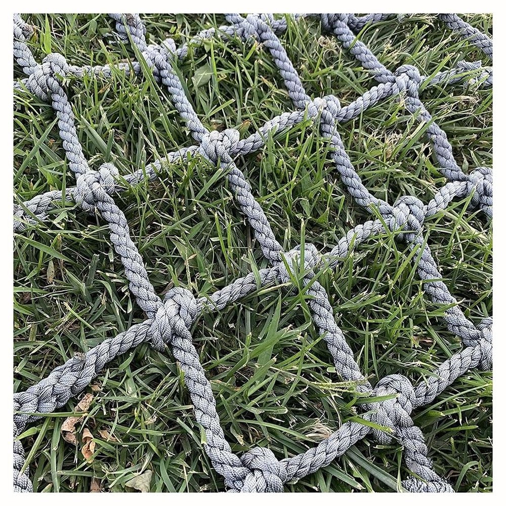 Outdoor Climbing Net for Kids and Adult,Climbing Net for Swing Set, Heavy Duty Rope Outdoor Cargo Webbing Net,Military Climbing Cargo Net(12mm-14cm,1X4m/3.3X13.12ft)