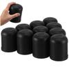 BCOATH 10PCS Black Plastic Dice Cups Dice Box Anti-Cheating Sturdy Cylindrical Shaker Game Tool for Party Ktv Entertainment view 1