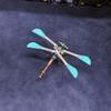 3D Metal Puzzle Model Kit, 112Pcs 3D Cyberpunk DIY Sky Sentinel Mechanical Dragonfly Building Kit, Unique Desk Creative Art Decorations Gift for Adults view 3