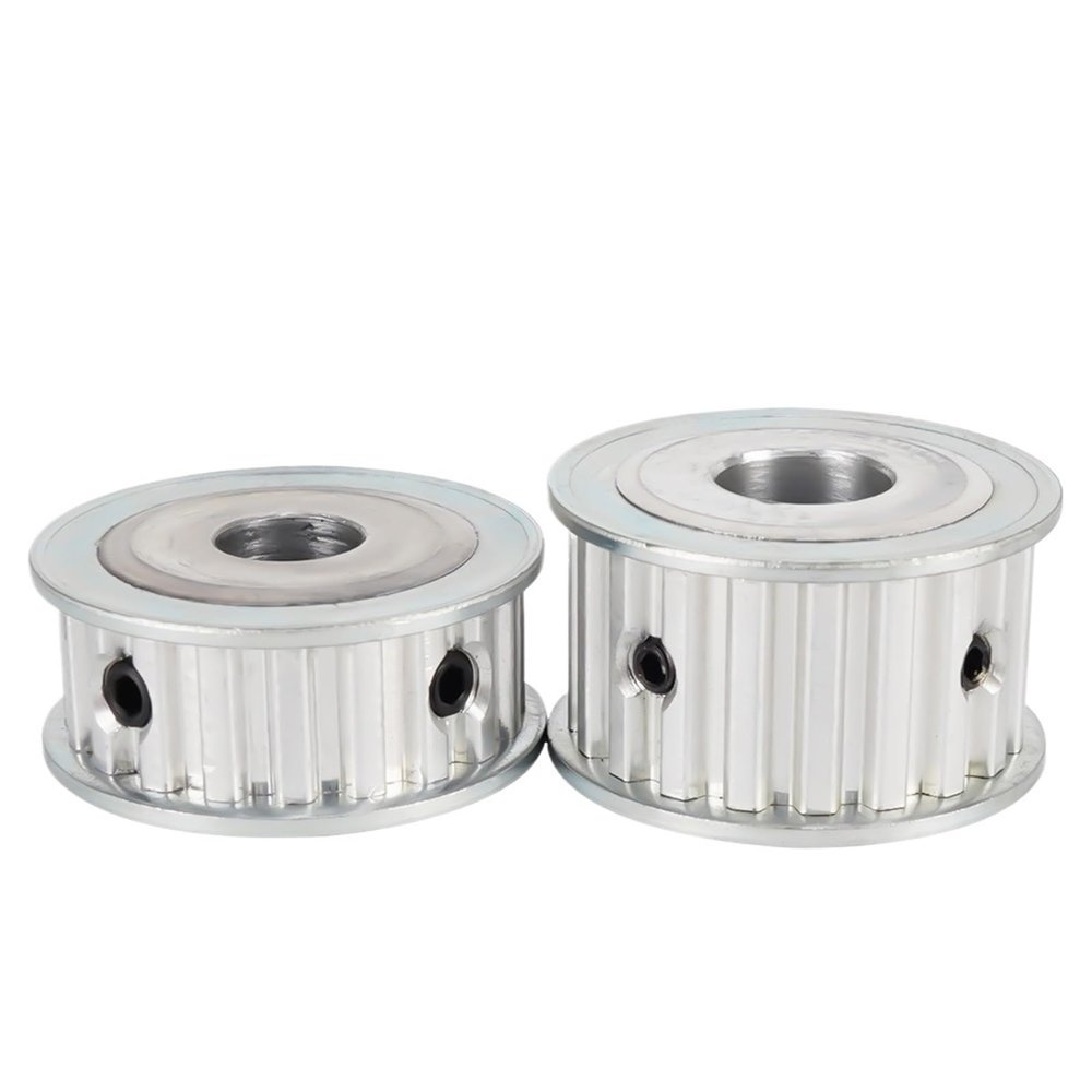 Aluminum Pulley XL18T Trapezoidal Tooth AF Shape Motor Pulley Bore 5/6/6.35/7/810/12/14/15/16mm 1Pcs(6 mm,Belt Width 15 mm)