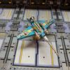 3D Metal Puzzle Model Kit, 123Pcs 3D Cyberpunk DIY Cyber Mecha Aero-Wing Building Kit, Unique Desk Creative Art Decorations Gift for Adults view 3