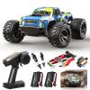 Cirmine RC Cars 1:18 Scale 4WD Off-Road Fast Monster Truck, 36KPH High Speed Remote Control Car, Oil-Filled Shocks, Dual Body Shells, Portable for Outdoor Fun, 7.4V 1500mAh Batteries, 2.4GHz RC Truck view 1