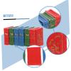 LALADEFIEE 6pcs Miniature Dollhouse Books Vivid Resin Mini Book Decors in Blue Red Green Photo Props for Mini Crafts and Tiny House Accessories view 3