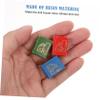 LALADEFIEE 6pcs Miniature Dollhouse Books Vivid Resin Mini Book Decors in Blue Red Green Photo Props for Mini Crafts and Tiny House Accessories view 4