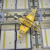 3D Metal Puzzle Model Kit, 123Pcs 3D Cyberpunk DIY Cyber Mecha Aero-Wing Building Kit, Unique Desk Creative Art Decorations Gift for Adults view 2