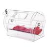 Acrylic Raffle Drum, Professional Lottery Ticket Cage with Keys, Transparent Spinning Drum for 5000 Tickets, Lottery Drawing Box for Events & Games view 1