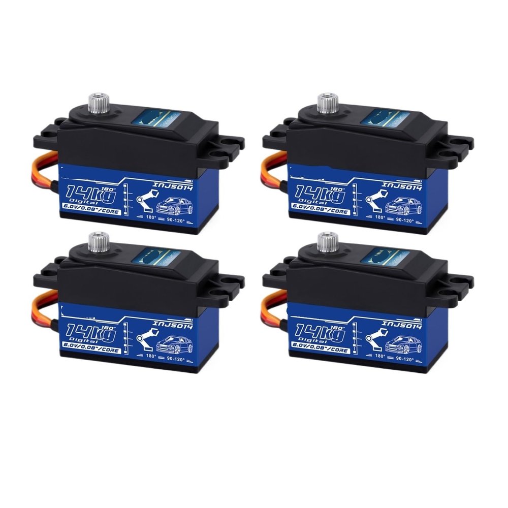 14KG INJS014 Digital Low Profile Servo for 1/10 RC(4PCS Servo)