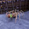 3D Metal Puzzle Model Kit, 297Pcs 3D Cyberpunk DIY Cyber-Biological Scorpion Building Kit, Unique Desk Creative Art Decorations Gift for Adults view 4
