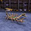 3D Metal Puzzle Model Kit, 259Pcs 3D Cyberpunk DIY Articulated Cyber-Scorpion Building Kit, Unique Desk Creative Art Decorations Gift for Adults view 3