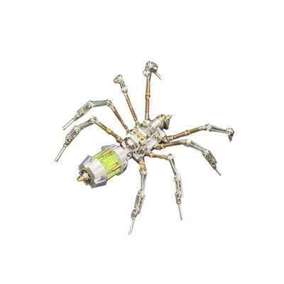 3D Metal Puzzle Model Kit, 297Pcs 3D Cyberpunk DIY Cyber-Biological Scorpion Building Kit, Unique Desk Creative Art Decorations Gift for Adults
