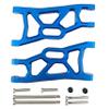 Aluminum Front Lower Suspension Arms Set Upgrade for 1/10 Slash 2WD RC Car, Replaces Part #3631 (Blue) view 1