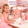 Pretend Makeup Set | Fake Safe Little Girl Makeup Set, Creative Realistic for Girls Boys Development Fun Gathering Family Home Indoor Playtime Birthday Festival view 3