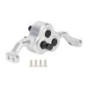 1/10 RC Transfer Case Replaces Installation Adjustable Carrier Bearing Transmission Gearbox for Car Modification, Silver view 1