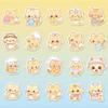 189 Adorable Yellow Kitten Lifestyle Action Pattern Stickers Free Sticker Storage Box with Purchase view 2