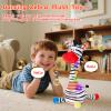 LUKETURE Dancing Talking Zebra Plush, Interactive Stuffed Animal Toy, Musical Plush with Record & Repeat, Sings 10 Songs, LED Lights view 3