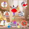 LUKETURE Dancing Talking Zebra Plush, Interactive Stuffed Animal Toy, Musical Plush with Record & Repeat, Sings 10 Songs, LED Lights view 4