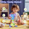 LUKETURE Dancing Talking Elephant Plush, Interactive Stuffed Animal Toy, Musical Plush with Record & Repeat, Sings 10 Songs, LED Lights view 2