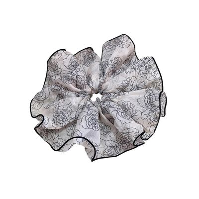 DFWZMQTG Fairy Wind Sweet Hair Circle Flower Line Rose Temperament Ornaments