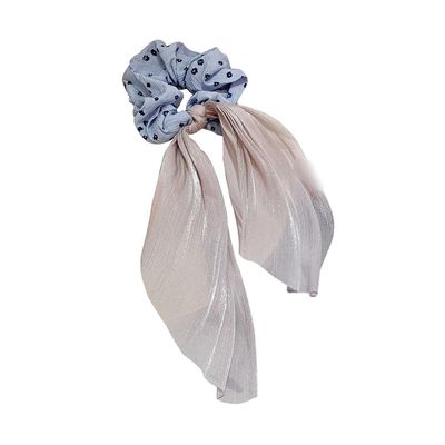 DFWZMQTG Hair Ornaments Fairy Streamer Ribbon Floret Fold Rope Temperament