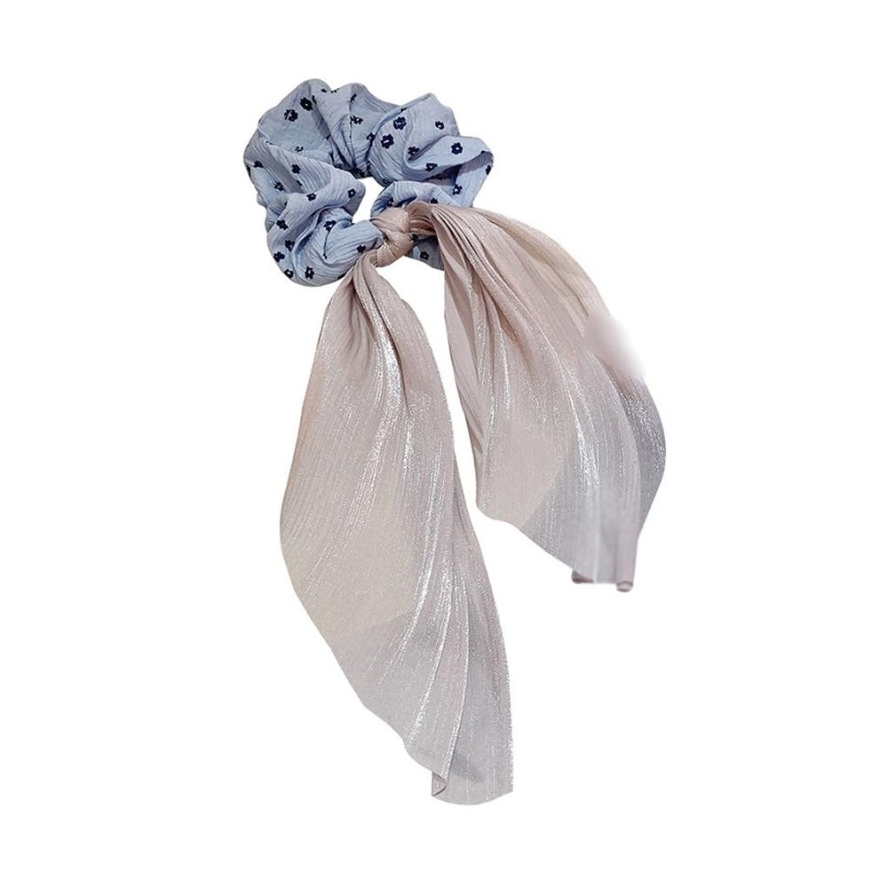 DFWZMQTG Hair Ornaments Fairy Streamer Ribbon Floret Fold Rope Temperament
