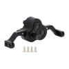 1/10 RC Transfer Case Replaces Installation Adjustable Carrier Bearing Transmission Gearbox for Car Modification, Black view 1
