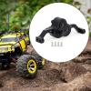 1/10 RC Transfer Case Replaces Installation Adjustable Carrier Bearing Transmission Gearbox for Car Modification, Black view 3