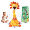 LLUKEME Dancing Talking Lion Toy, Stuffed Animal Baby Toy Repeating What You Say, Glowing Musical Electronic Lion with Fluffy Mane Gifts for Toddlers 1-3 Years Old Valentine's Day Gifts view 1