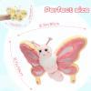 MaoGoLan Butterfly Stuffed Animals for Teen Girls 31 inch Giant Pink Butterfly Plush with 3 Babies Inside, Soft Insect Toy Cute Birthday Gift for Kids Christmas Party Favors Decors view 3