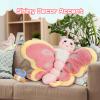 MaoGoLan Butterfly Stuffed Animals for Teen Girls 31 inch Giant Pink Butterfly Plush with 3 Babies Inside, Soft Insect Toy Cute Birthday Gift for Kids Christmas Party Favors Decors view 4