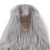 1/3 BJD Doll Hair Soft Smoothly Silver Gray Naturally Curly BJD Doll Wavy Hair Wig for Dress Up DIY view 4