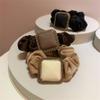 DFWZMQTG Hair Ornaments Retro Atmosphere Frosted Rubber Paint Square Buckle Wrinkled view 4