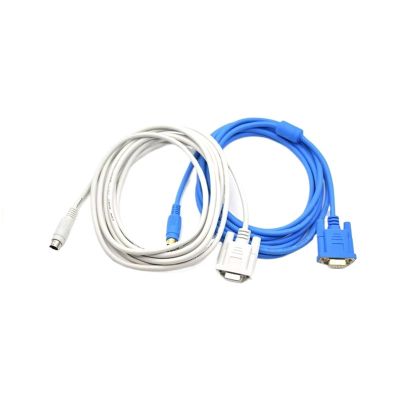 BLFLMZNA PLC Programming Cable Download Cable SC-11 RS232 Serial Port 3meter for FX Series PLC Module(Blue,2M)