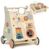 Baby Push Walker with Wheels for 6-12 Months Boys Girls, Walking Toys for 1 Year Old Learning to Walk view 1