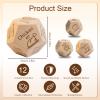 3 Pieces Food Dice,Dinner dice Set, Dinner Decision Dice for Cou-ples, Couples dice Fun Meal Choices for Date Night, Gift for Married Couples. view 2