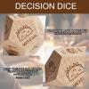 3 Pieces Food Dice,Dinner dice Set, Dinner Decision Dice for Cou-ples, Couples dice Fun Meal Choices for Date Night, Gift for Married Couples. view 4