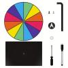2. Sturdy Acrylic Game Wheel Includes Pen & Quick Setup for Family Classroom Activities Smooth Acrylic Prizes Wheel view 3