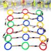18Pcs Walking Rope for Preschool, Anti-Lost Kids Leash with Plastic Handles for Kindergarten, Daycare, Outdoor Activities view 3