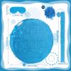 Abilat Blue Round Pinata with Stick Blindfold Confetti DIY Blank Pinata for Boys Kids Birthday Party Supplies Carnivals Halloween Christmas Decorations view 2
