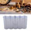100 Pcs 39mm Round Coin Capsules Case Holders, Transparent Plastic Storage Containers for Collectible Coin, Tokens, Medals, Easy Open and Close Design for Secure Organization and Protection view 3