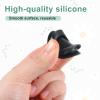 Bruislard 10 Pcs Piggy Bank Plug Saving Box Stopper Replacement Bulk Rubber for Money Saving Box(1.5'' Outer Diameter, Black) view 3