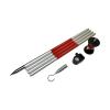 360 Degree Mini Prism for Total Station Replace GRZ101 Mini Prism Survey+4 Poles with Soft Bag+A Bubble+A Hook view 3