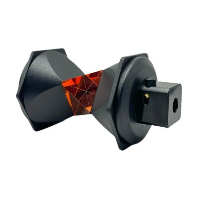 360 Degree GRZ122 Reflective Prism Copper Coated with Metal Holder for Total Stations Topography Survey(10 Heads)